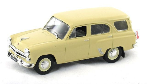 Сувенирная модель Москвич-423 универсал бежевый 1:43 - купить с ...
