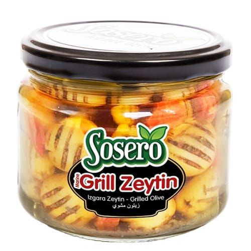 SOSERO Оливки на гриле в масле 290 гр (GRILL ZEYTIN) - купить с ...