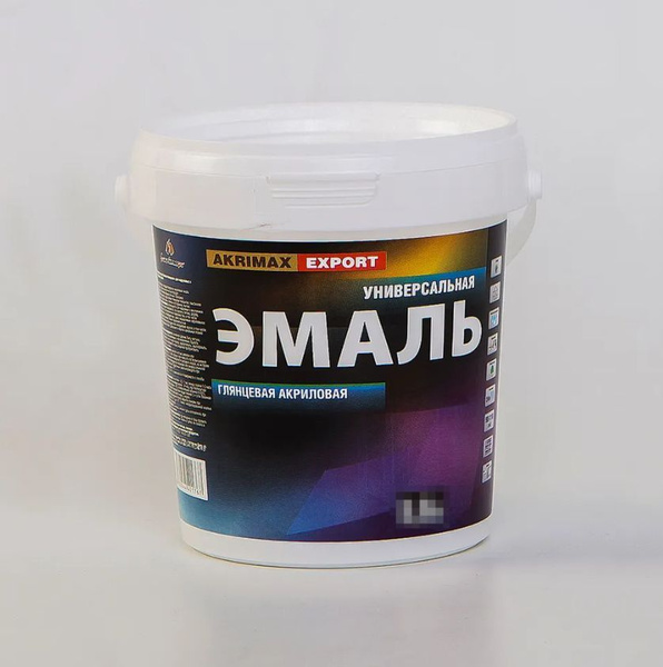 Краска, Эмаль без запаха 2,2 кг AKRIMAX эмаль для наружных и внутренних ...