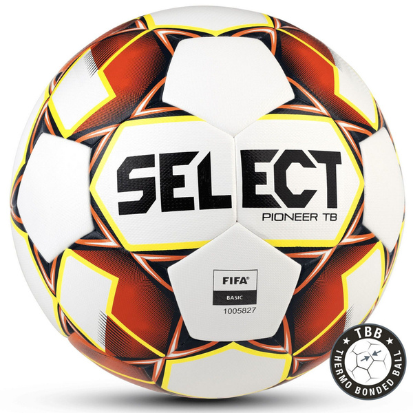Футбольный мяч Select Pioneer TB (FIFA Basic), 4 размер, белый, красный ...
