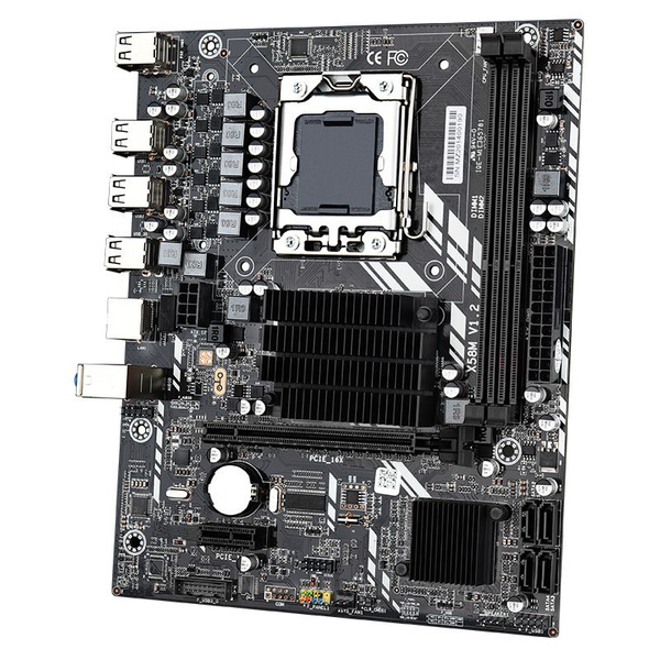 Материнская плата ECC X58M LGA 1366 M-ATX DDR3 купить по низкой цене с ...
