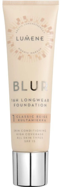 LUMENE Стойкий тональный крем 16H Longwear Blur, оттенок 1 Classic ...