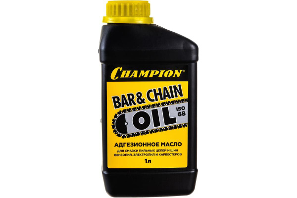 Масло для смазки пильной цепи и шины CHAMPION 1 л для бензопилы ...
