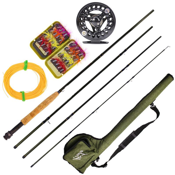 Weihe Fishing Набор для нахлыстовой рыбалки с сумкой для хранения ...