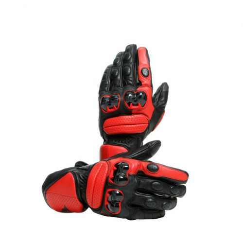 Dainese Перчатки кожаные IMPETO Black/Lava-Red XXL - купить по выгодной ...