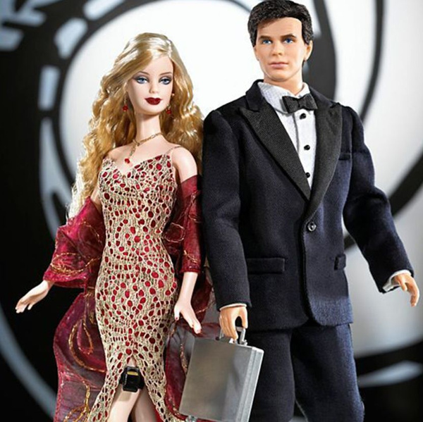 Кукла Barbie Loves Pop Culture: James Bond 007 Ken (Барби любит поп ...