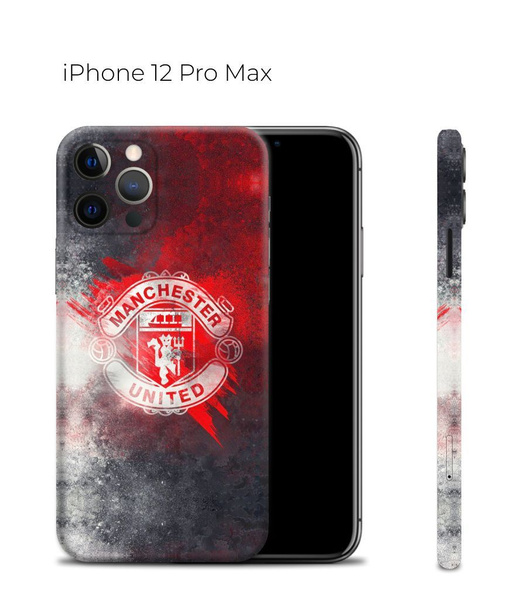 Защитная пленка на Айфон 12 Pro Max с защитой краёв / Виниловая ...