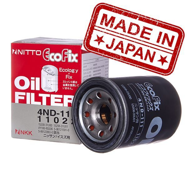 Фильтр масляный NITTO (Япония) 4ND111 Nissan/Infiniti VQ35/VQ40 15208 ...
