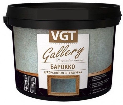 Штукатурка готовая декоративная VGT Барокко (1кг) купить на OZON по ...