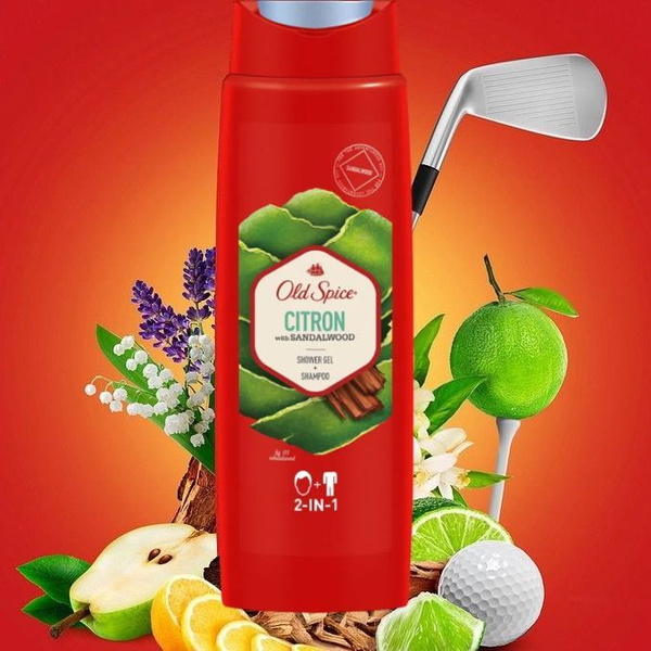 Old Spice Шампунь-гель, 400 мл - купить с доставкой по выгодным ценам в ...