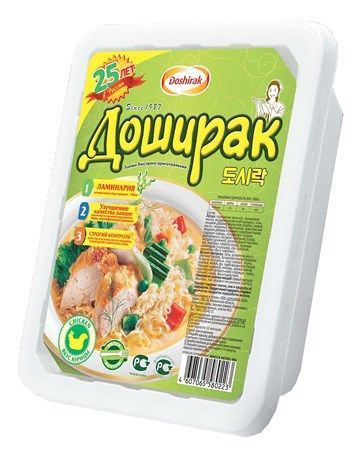 Лапша быстрого приготовления Доширак Курица, 90г - купить с доставкой ...