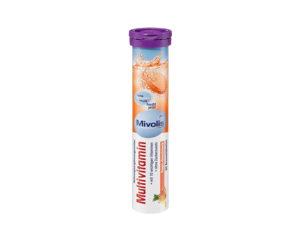 Mivolis Multivitamin Мультивитамины Растворимые таблетки, 20 шт ...