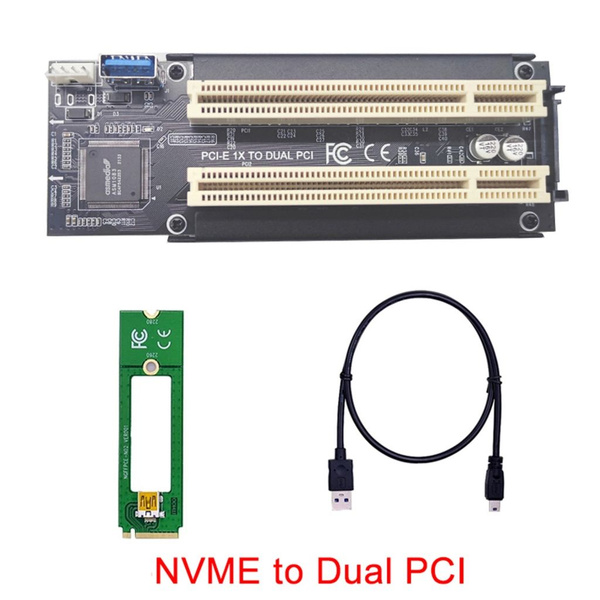Плата захвата с PCIe на два слота PCI - NVME на 2 PCI - купить с ...