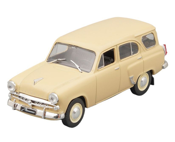 Сувенирная модель Москвич-423/423Н универсал 1957-1963гг бежевый 1:43 ...