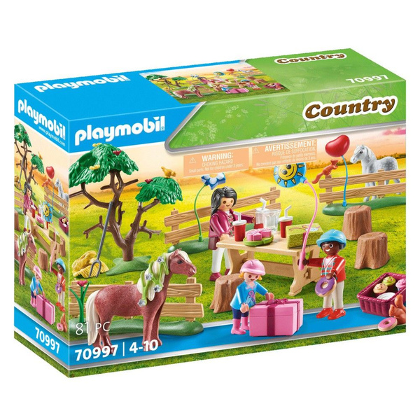 Playmobil - День рождения на пони-ферме 70997 - купить с доставкой по ...