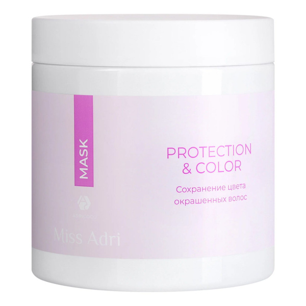 Маска для окрашенных волос ADRICOCO Miss Adri Protection & color, 500 ...
