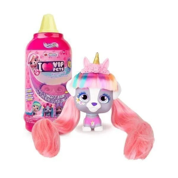 Игрушка Toys VIP Pets Супер модные щенки / Собачки в капсуле с длинными ...