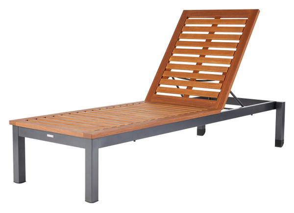 Шезлонг Naterial Oris 76x100.9x197.5 см эвкалипт - купить с доставкой ...