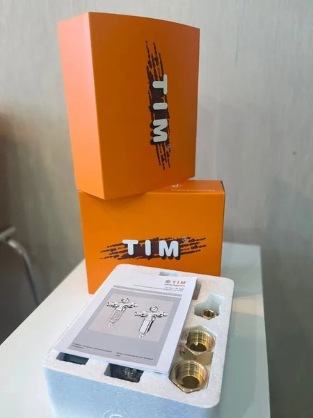 Фильтр механической очистки Tim JH-1002 с манометром - купить с ...