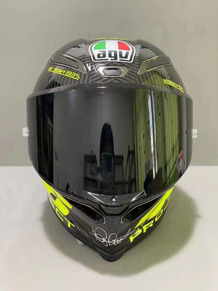 Мотошлем AGV avg pista PISTA E2206 светло-зеленый, черный - купить с ...