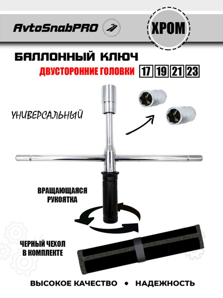 Балонный ключ универсальный - купить с доставкой по выгодным ценам в ...