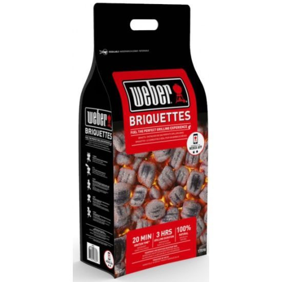 Угольные брикеты Weber, 8 кг, 17591 - купить с доставкой по выгодным ...