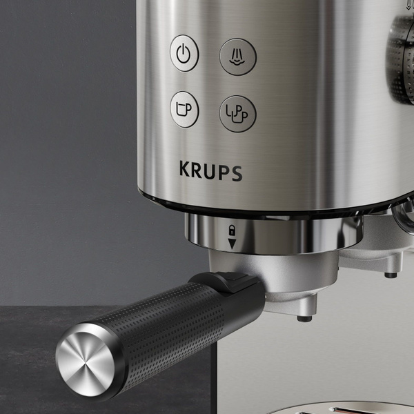 Рожковая кофеварка Krups Virtuoso + XP444C10 - купить с доставкой по ...