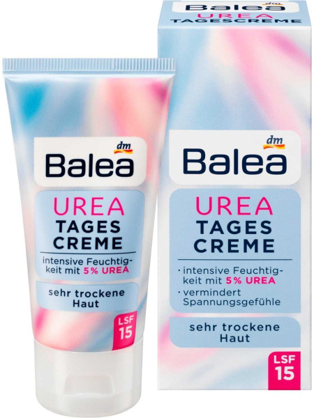 Balea Urea Tagescreme, Дневной Крем с мочевиной 5%, 50 мл - купить с ...
