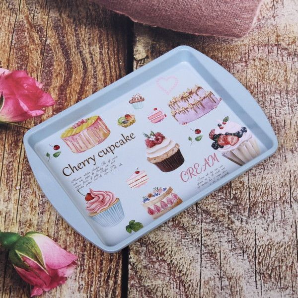 Поднос жестяной "Вкусняшки" 20*14см - купить с доставкой по выгодным ...