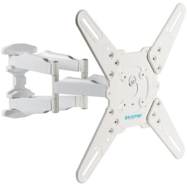 Kromax ATLANTIS-45(белый) кронштейн для телевизора настенный наклонно ...