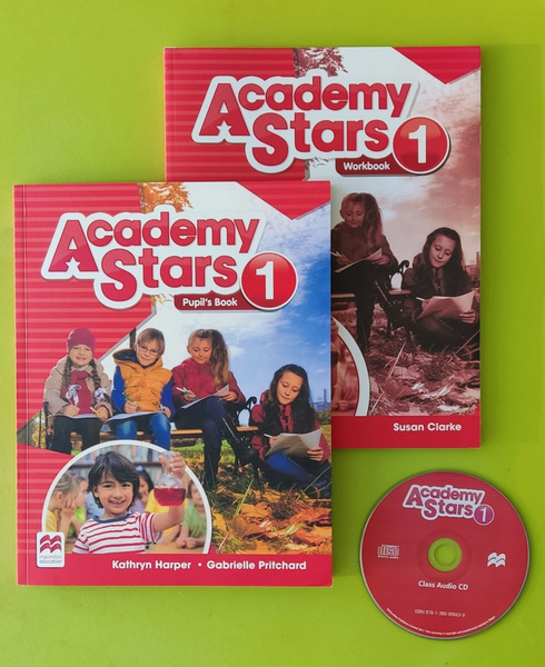 Комплект Academy stars 1: Students' Book and workbook (учебник и ...