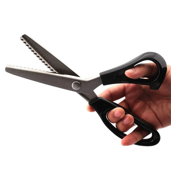 Ножницы для ткани портновские, фигурные, для кроя 23 см, шаг 5 мм ...