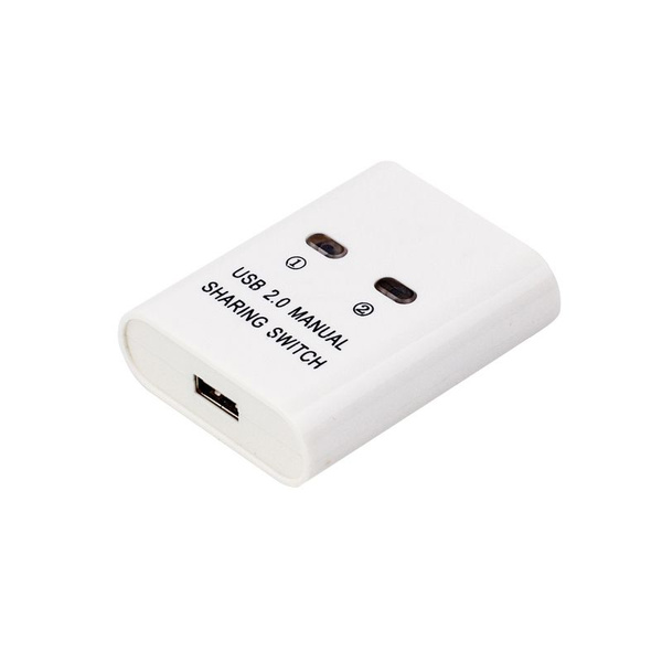 USB-переключатель, 2 порта, ручной USB-концентратор, два компьютера ...
