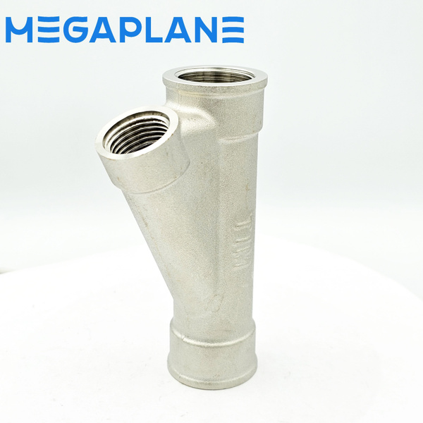 Тройник косой для гильзы под погружной датчик температуры 1/2" x 1/2 ...