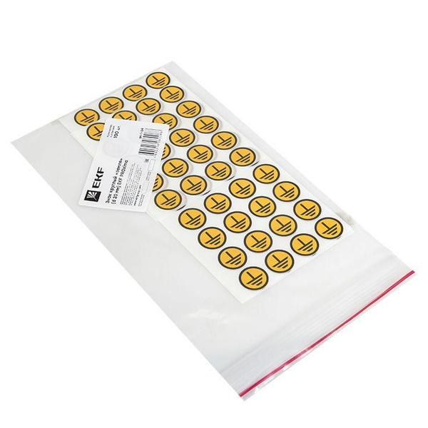 Знак "Земля" круглый d20мм EKF an-1-04, 2 см - купить в интернет ...