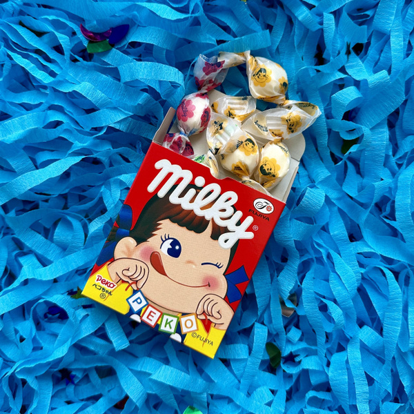 Азиатские Сладости Конфеты Молочные ириски "Milky" FUJIYA Япония ...
