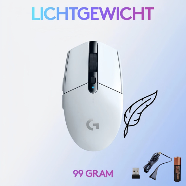 Игровая мышь G304 N4, белый - купить по выгодной цене в интернет ...