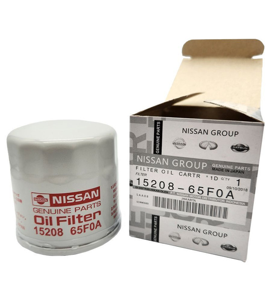 Фильтр масляный Nissan 1520865F0A - купить по выгодным ценам в интернет ...