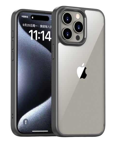 Прозрачный чехол для Apple iPhone 15 Pro MAX / Айфон 15 Про Макс с ...