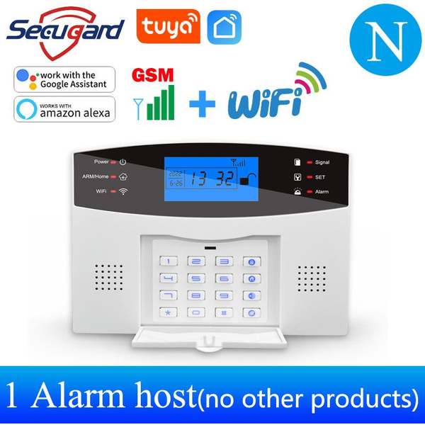 433 МГц Беспроводная Tuya Wi-Fi GSM домашняя охранная сигнализация APP ...