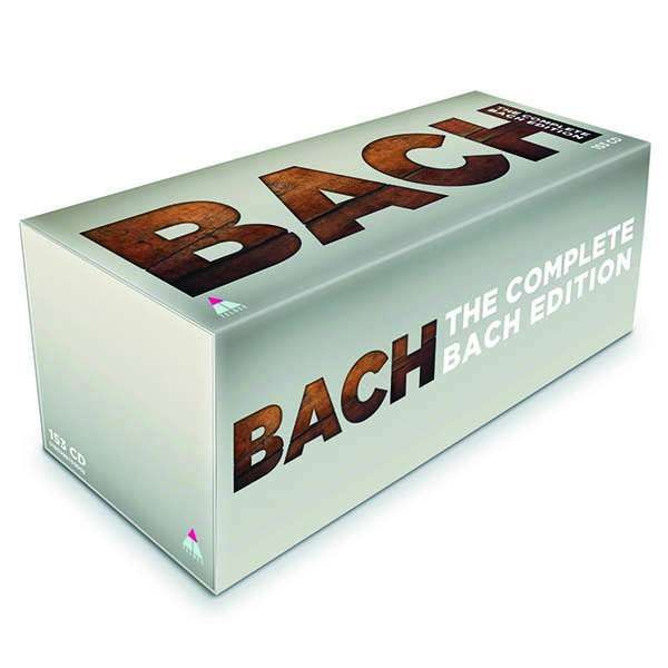 Диск Johann Sebastian Bach - The Complete Bach Edition (153 CD) купить ...