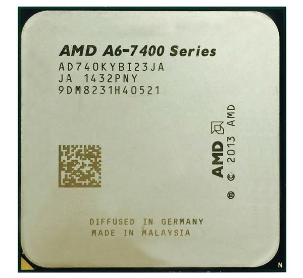Процессор AMD A6 7400K FM2+ A6, OEM (без кулера), 2 яд., 3.5 ГГц купить ...