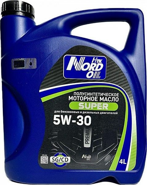 Масло моторное NORD 5W-30 Полусинтетическое - купить в интернет ...
