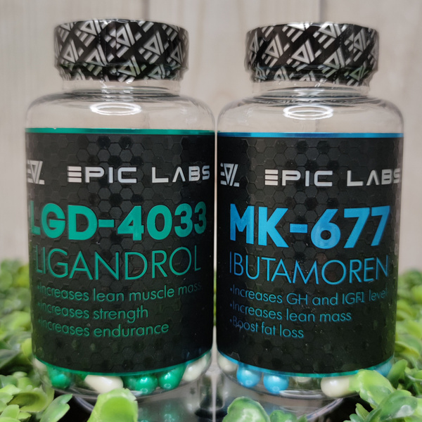Лигандрол + Ибутаморен / Готовый курс SARMs САРМ для набора мышечной ...