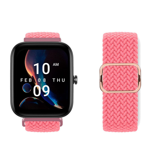 Эластичный тканевый ремешок для Xiaomi Amazfit Bip / Bip Lite / Bip S ...