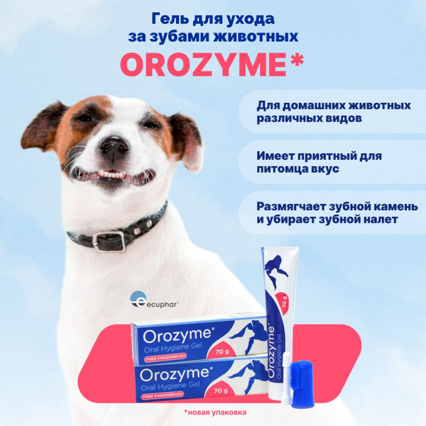 Зубной гель для чистки полости рта для всех животных Орозим - купить с ...