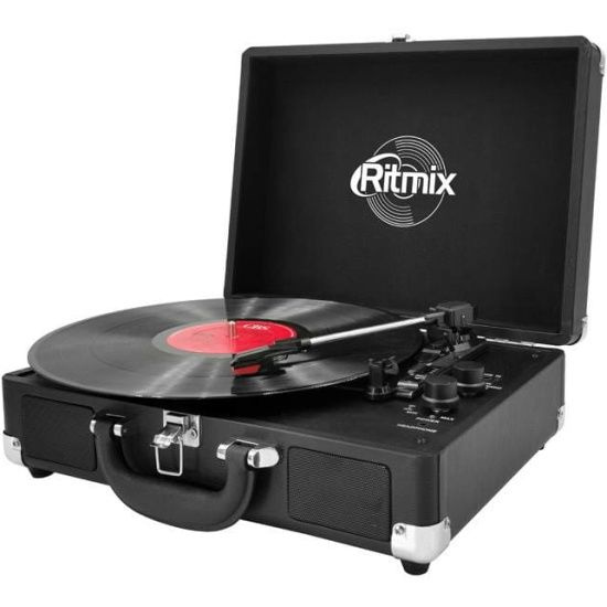 Виниловый проигрыватель RITMIX LP-120B, black по низкой цене с ...