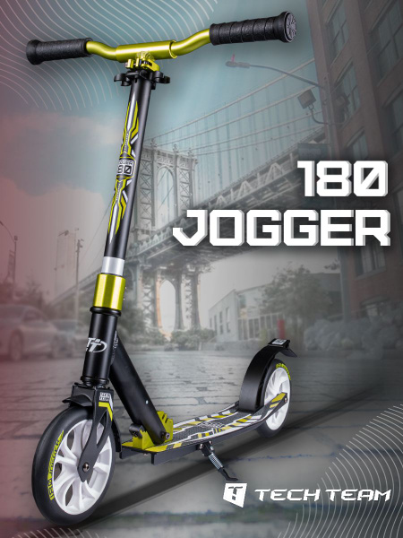 Самокат Городской Tech Team Jogger 180, - купить по выгодной цене в ...
