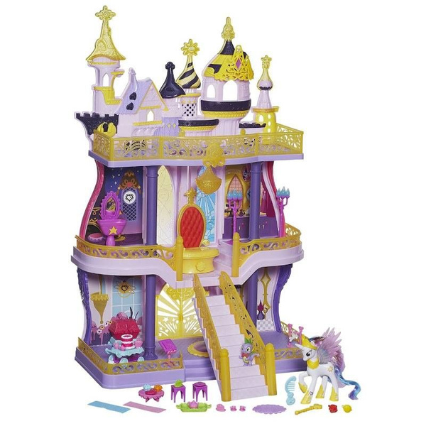 Игровой набор Королевский замок "Кантерлот" my little pony с принцессой ...
