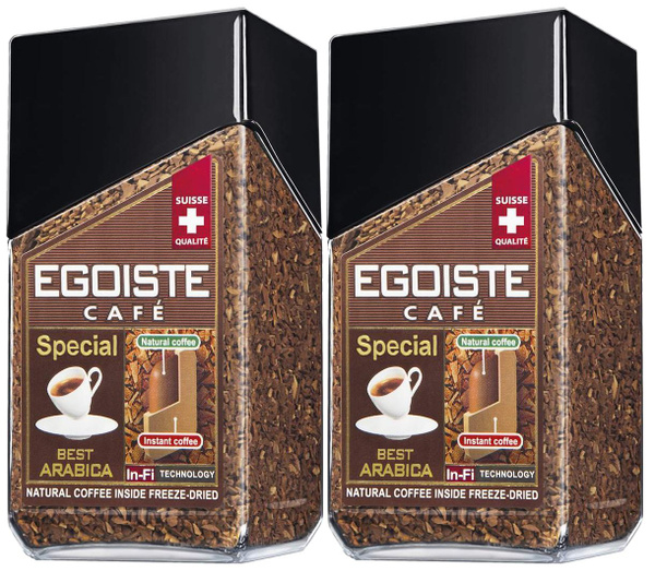 Кофе растворимый сублимированный EGOISTE "Special Best Arabica", 100г х ...